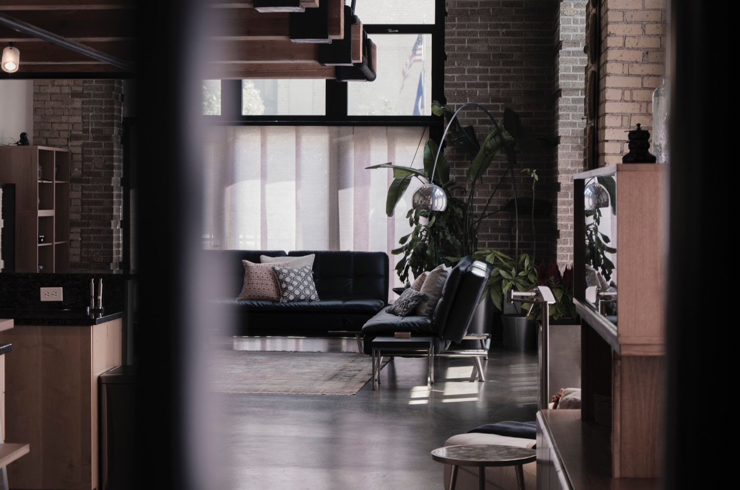 Inside luxury living condo